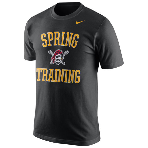 MLB Men Pittsburgh Pirates Nike Spring Training Local Phrase TShirt Black
